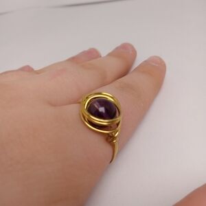 Amethyst ring size 8.5